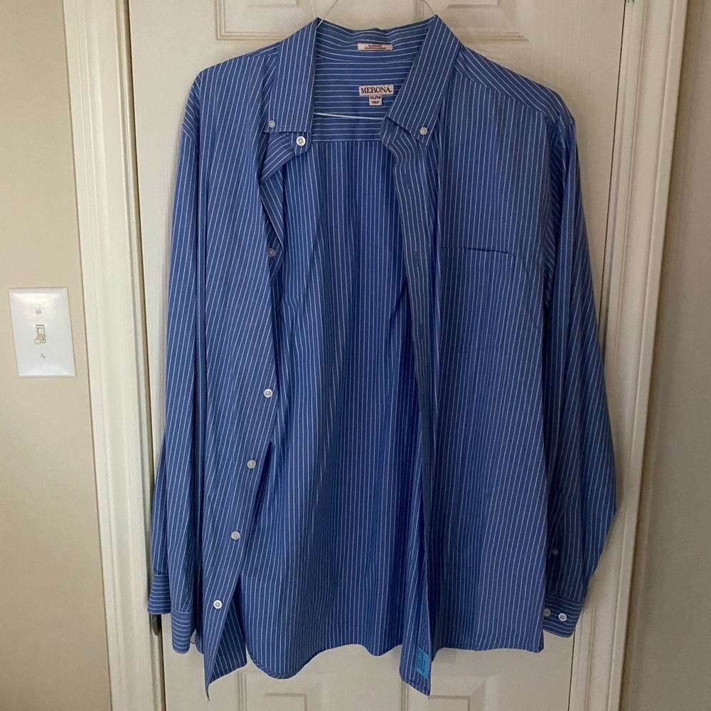 Men’s Striped Dress Shirt Merona